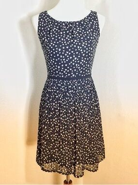 GAP Navy Black Text Logo Tag